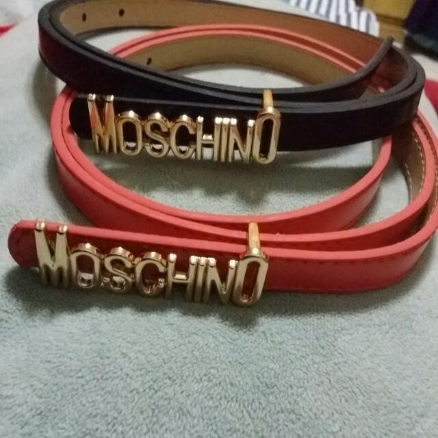 moschino inspired belt