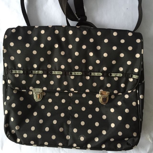 Price Reduced To 80. Lesportsac Messenger Sling Bag convertible Backpack Luxury on Carousell