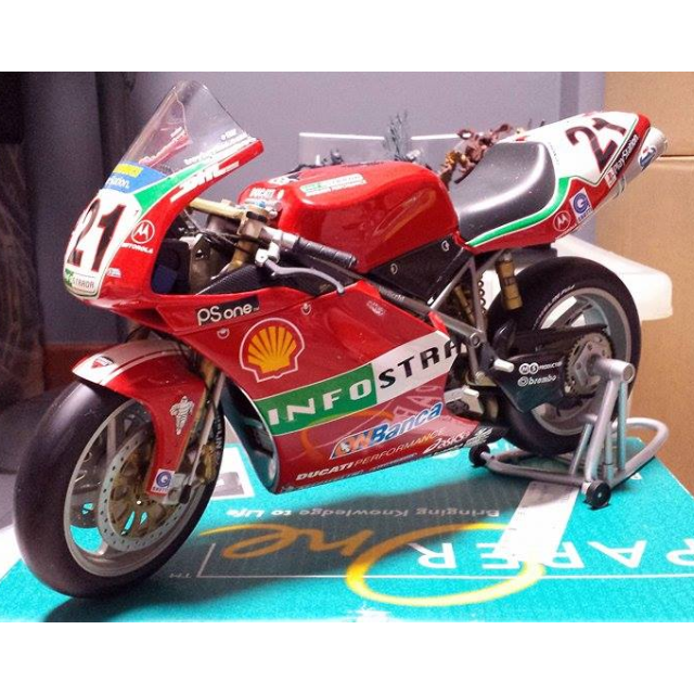 ミニチャンプス DUCATI 996 RS SUPERBIKE 2001・NEIL HODGSON 1