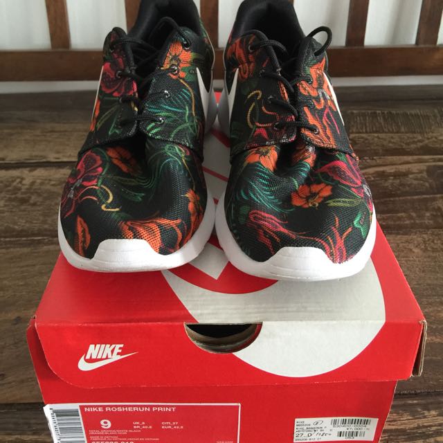 roshe run floral print