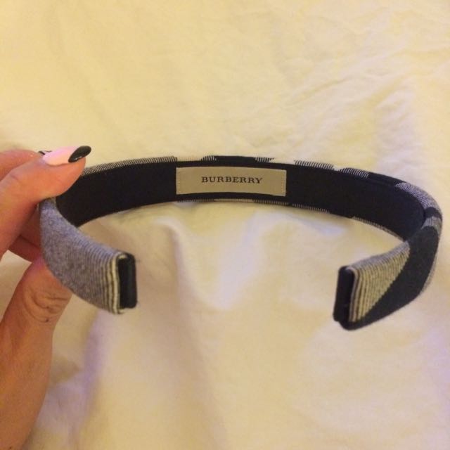 authentic burberry headband