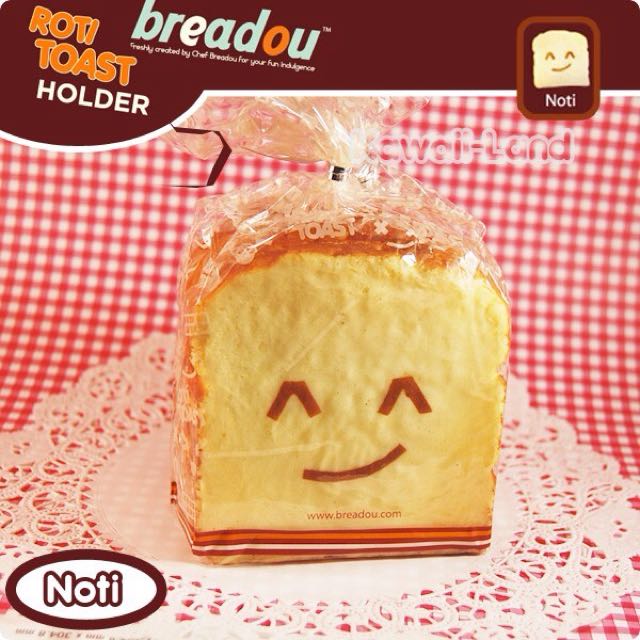 Breadou Roti Toast Squishy, Hobbies & Toys, Stationery & Craft, Craft