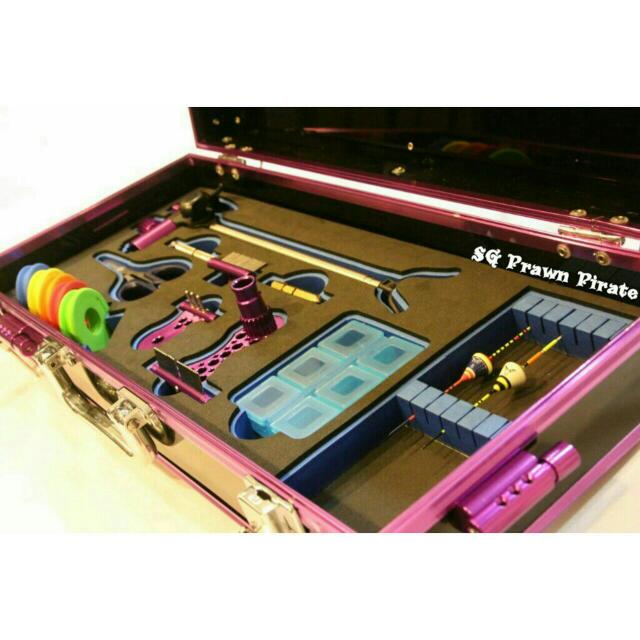 tackle box purple