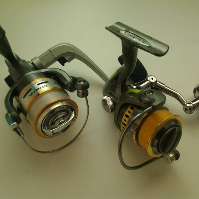 Dawa & Ikano Open Cast Spinning Reels., Sports Equipment, Fishing