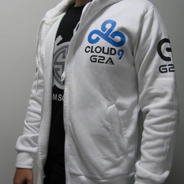 cloud 9 white hoodie