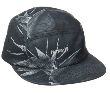 hurley 5 panel hat