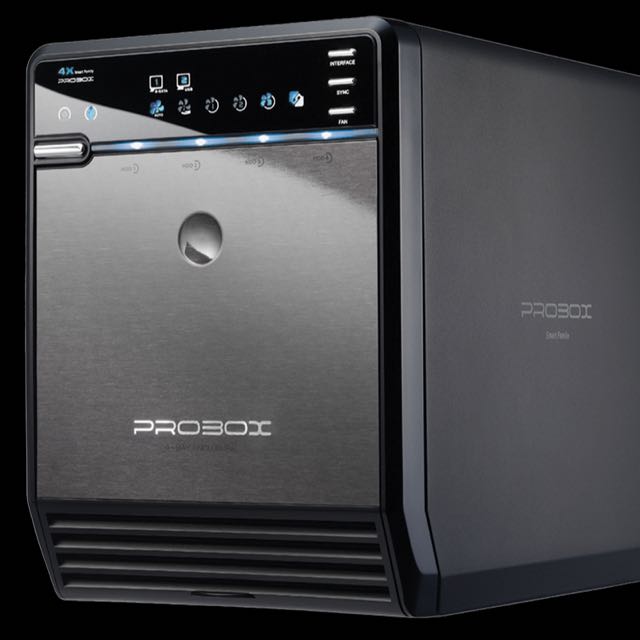 Mediasonic HF2SU2S2 ProBox 4 Bay 3.5" SATA Hard Drive Enclosure USB