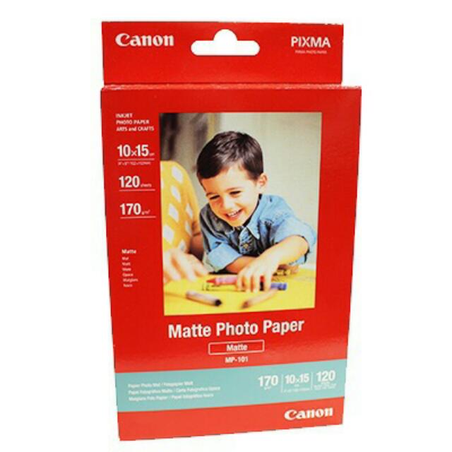 Canon Photo Paper (Matte), Photography, Cameras on Carousell