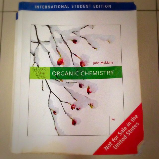 John Mcmurry Organic Chemistry 7th Edition Hobbies And Toys Books And Magazines Textbooks On 2285