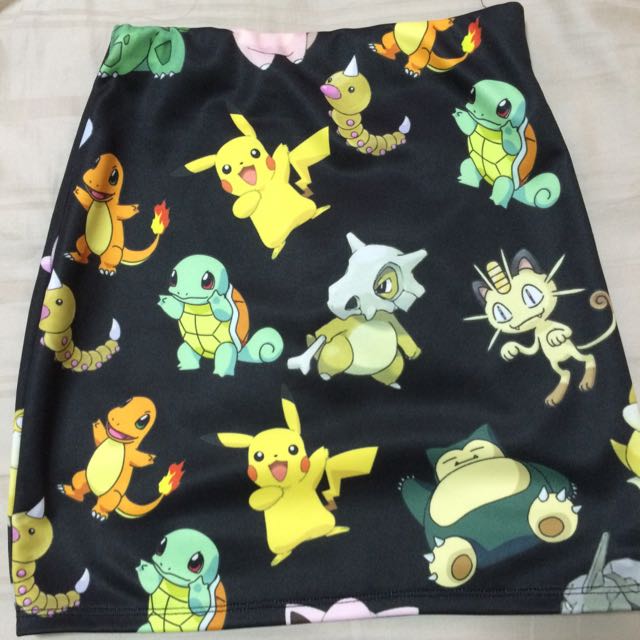 Omighty Pokemon Skirt, Women's Fashion, Bottoms, Skirts on Carousell
