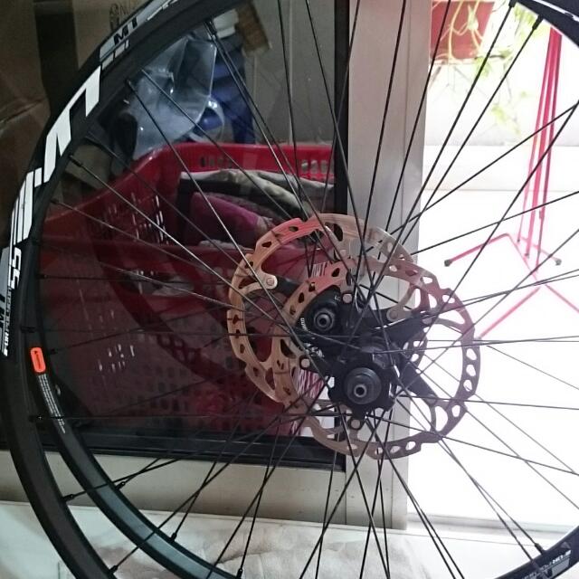 shimano mt55 29er wheelset