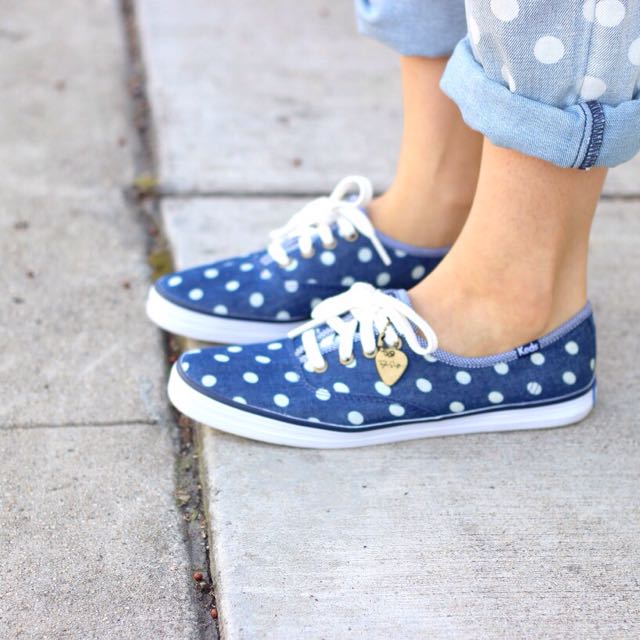 polka dot keds