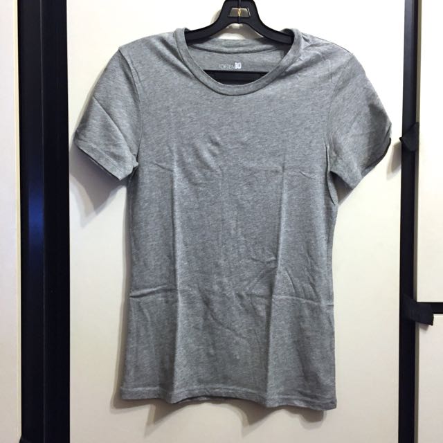 Top Ten Korea Grey T Shirt Tshirt Top Korean Topten Women S