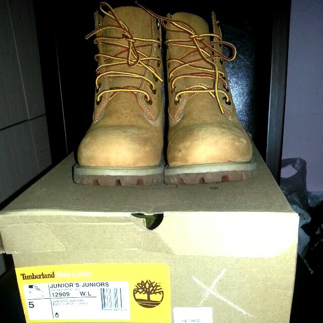 timberland boots junior size 5