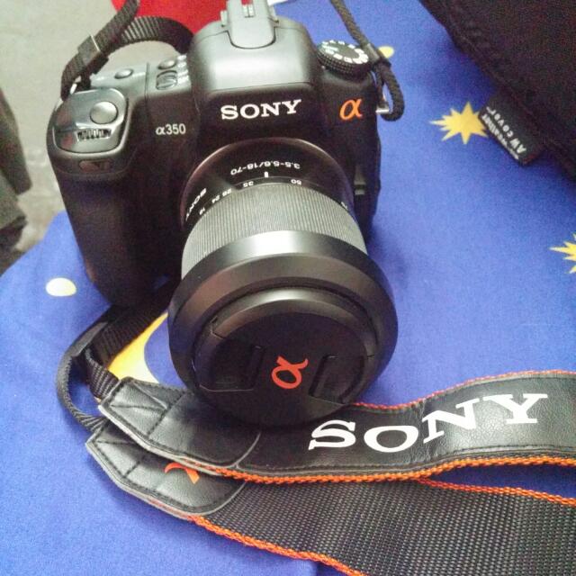 Sony DSLR alpha 350 Set, Mobile Phones & Gadgets, Mobile Phones ...