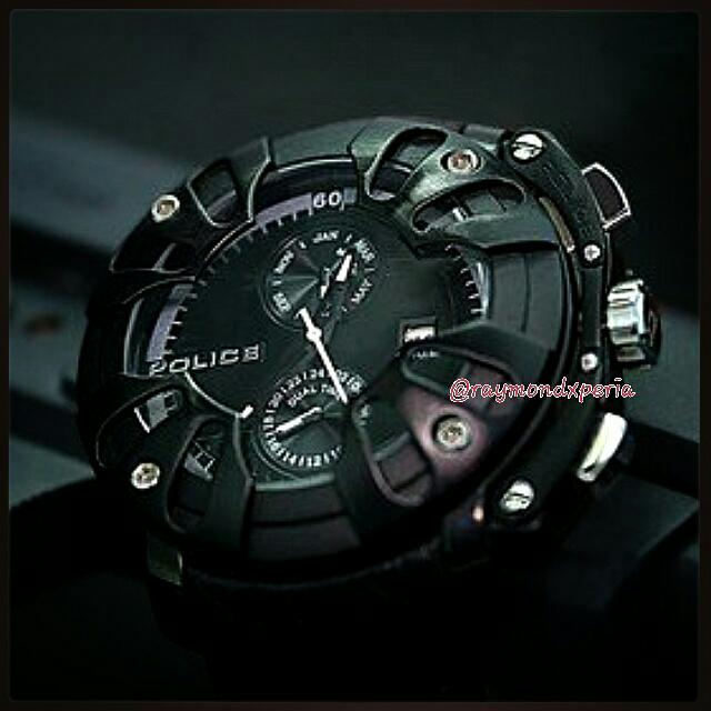 Police outlet protector watch