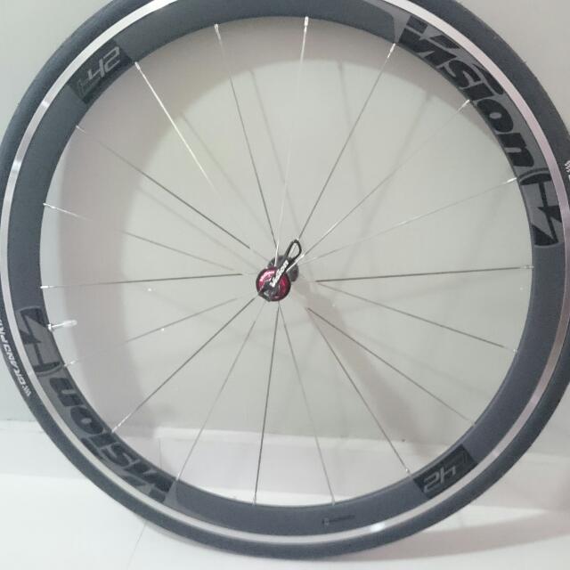 Vision t42 online carbon clincher