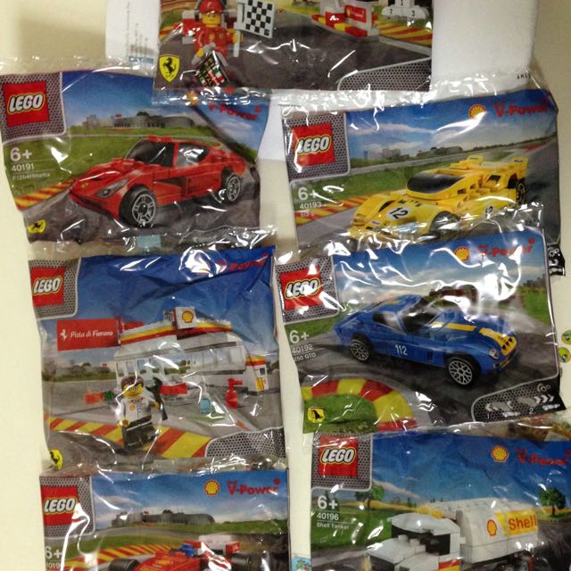 Complete Set Of 7 Shell-Lego Kits, Hobbies & Toys, Toys & Games on ...