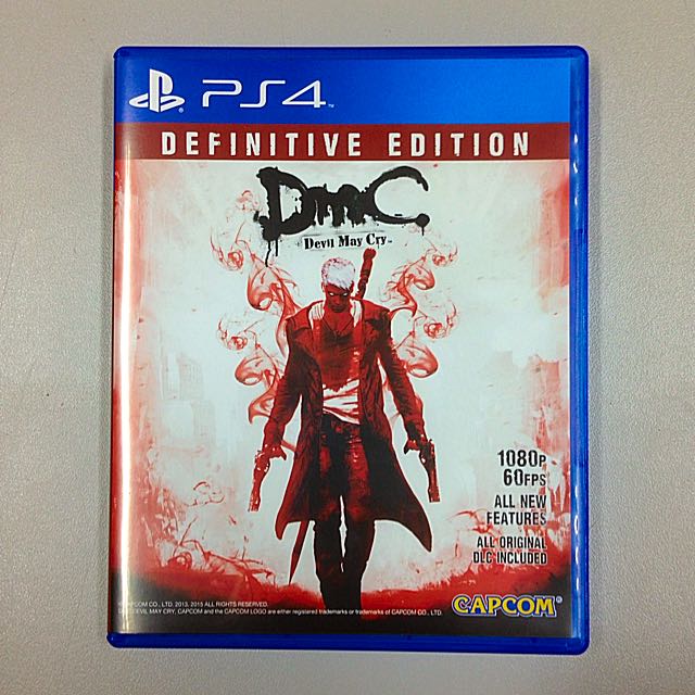 Dmc Devil May Cry Definitive Edition Ps4 Toys Games On Carousell