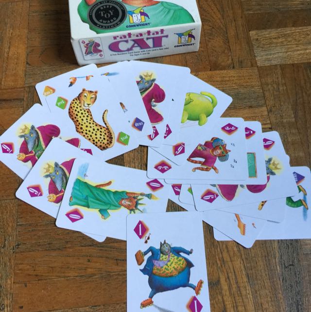 Rat A Tat Cat Card Game Books Stationery On Carousell