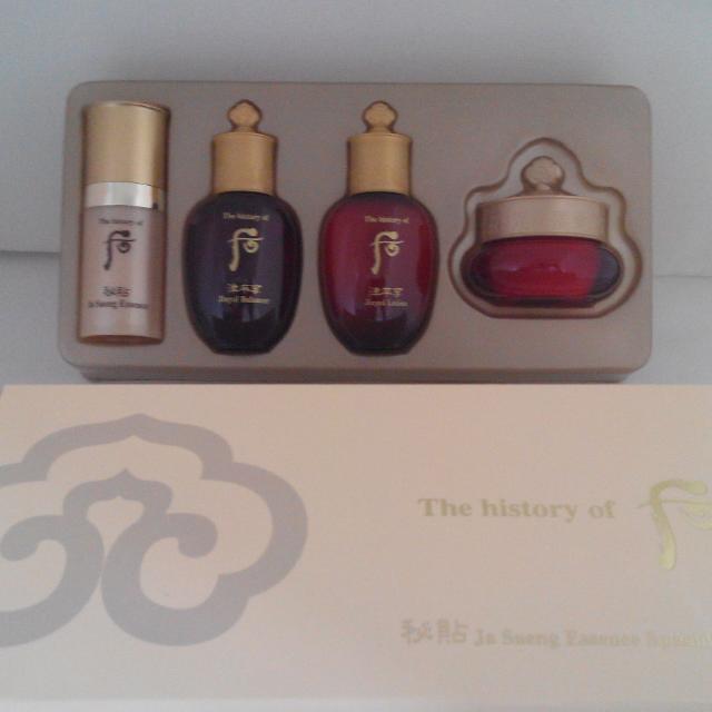 whoo skin care set