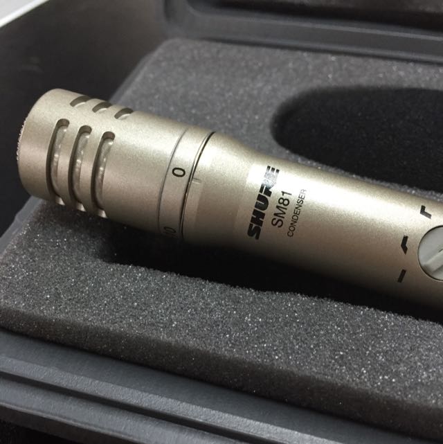 SHURE SM81LCX, Hobbies & Toys, Music & Media, Music Accessories on