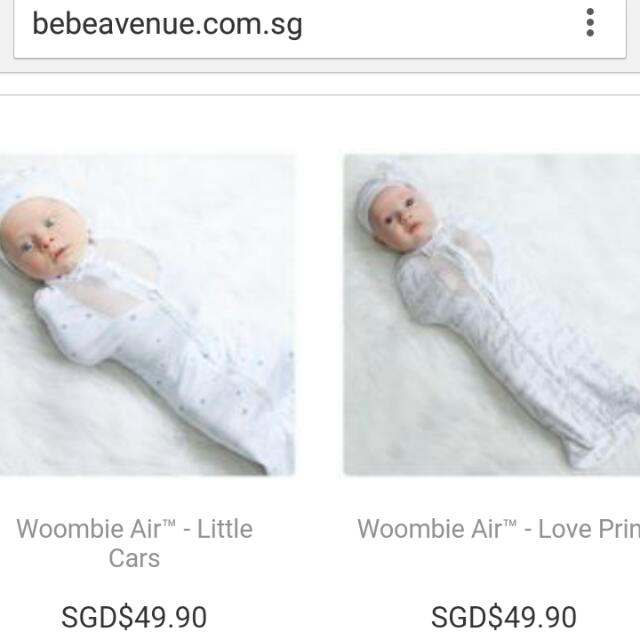 Woombie Air Swaddle, Babies & Kids, Baby Nursery & Kids Furniture, Cots