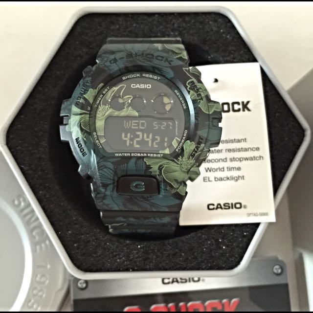 Item Sold G Shock Special Print Flora Green GMD S6900F 1DR Luxury Watches on Carousell