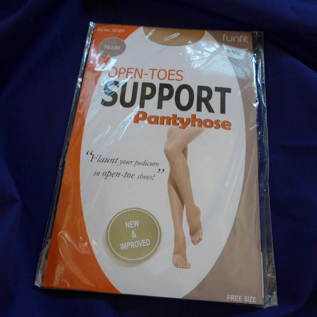 Buy FUNFIT Support Pantyhose (Open-toe) 15 Denier