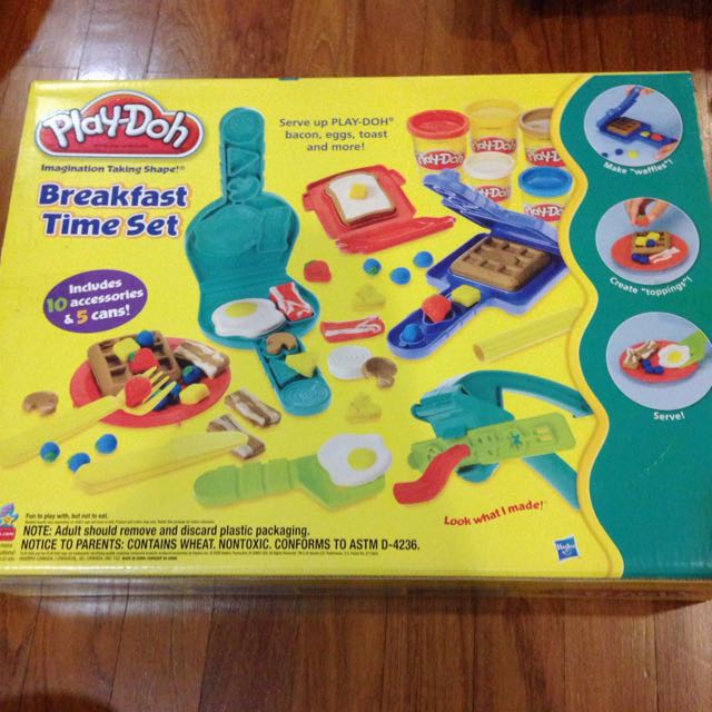 play doh breakfast time set
