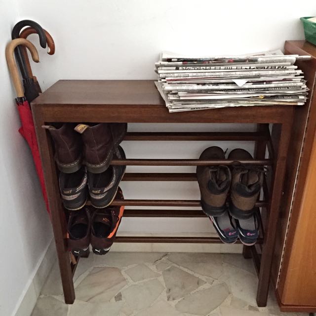 Vintage Shoe Rack Vintage Collectibles On Carousell