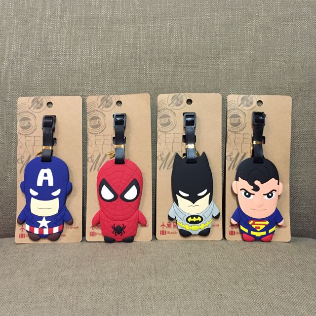 avengers luggage tag