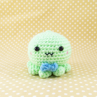 Amigurumi Octopus with bowtie