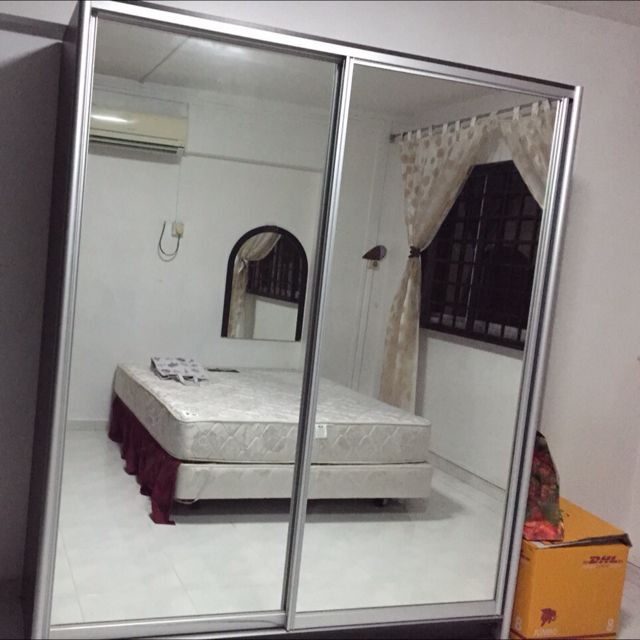 Cupboard Double Panel Mirrored Furniture On Carou Double Panel Mirrored Furniture