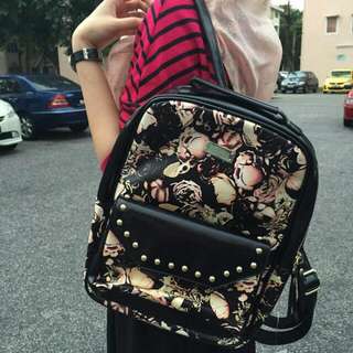 Fashion Bagpack (Artificial Leather ) Ready Stock
