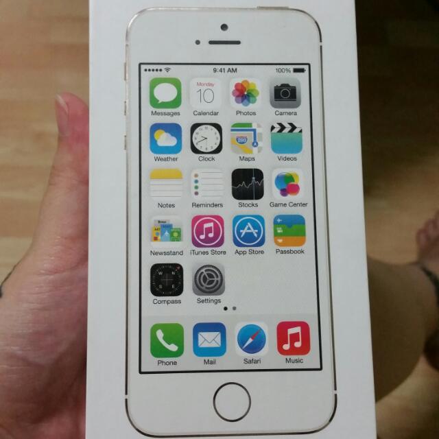 Apple Iphone 5s 16gb Gold Electronics On Carousell
