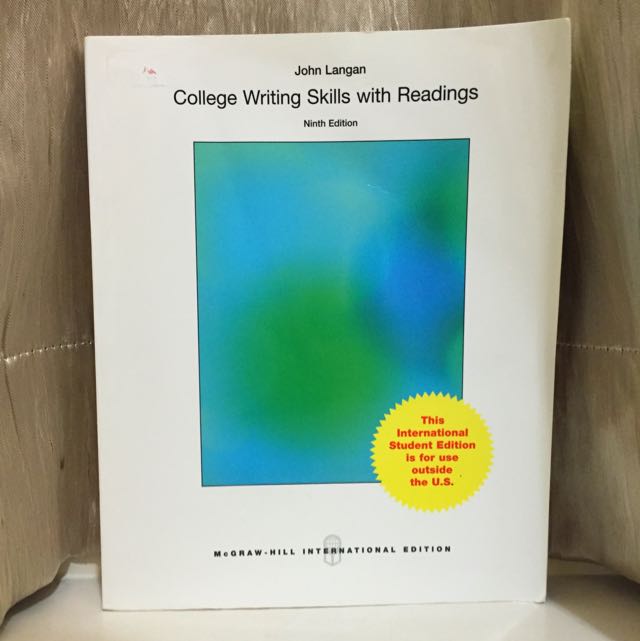 College writing skills and readings 9th edition