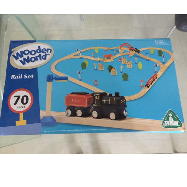 LN ELC Toy Train Set 70 Pcs Hobbies Toys Toys Games on