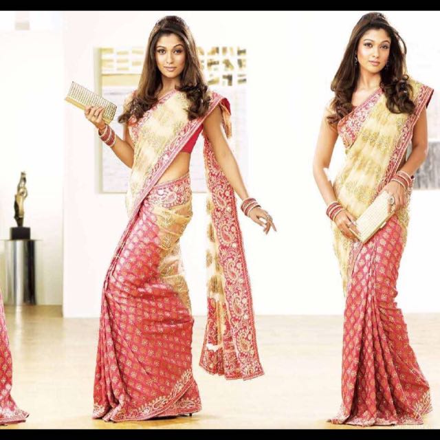 Nayanthara Bollywood Replica Saree Women S Fashion On Carousell The forbes india group has released the list of 100 richest indian celebrities of 2018 and nayanthara has figured in the 69th position becoming the first tamil heroine. carousell