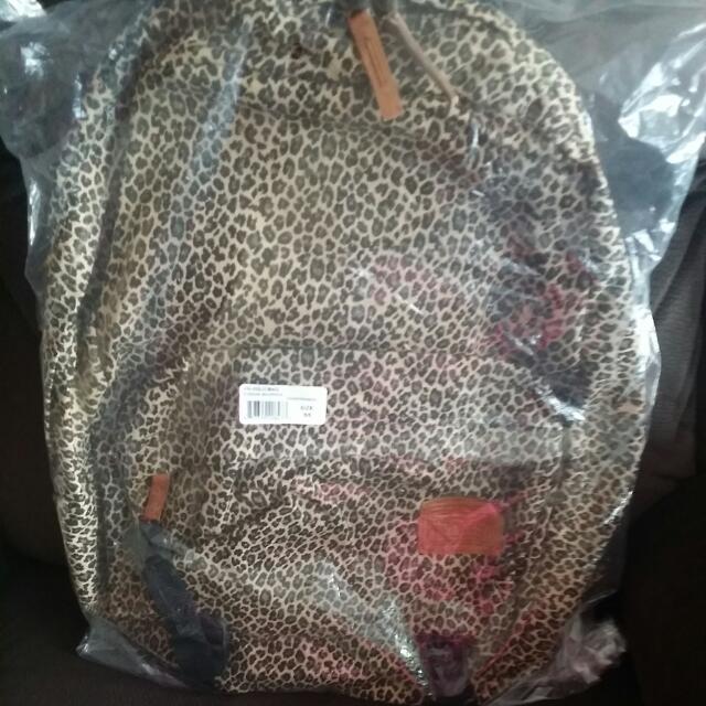 vans cheetah print backpack