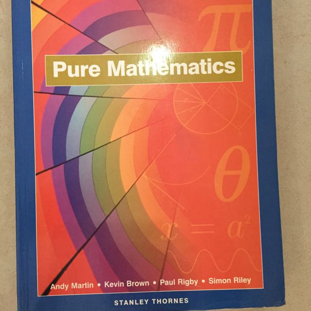 Pure Mathematics, Hobbies & Toys, Books & Magazines, Textbooks on Carousell