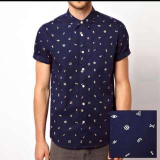ASOS Ditsy Print Shirt