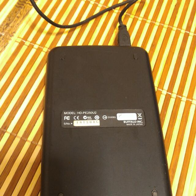 250G Portable Hard Disk, Computers & Tech, Parts & Accessories