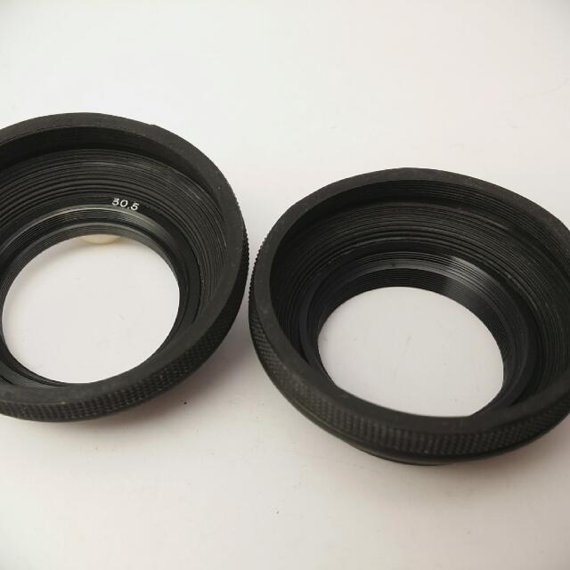 Contax MINT Genuine Contax 30.5mm Lens Adapter Black for Contax T3 from Japan 