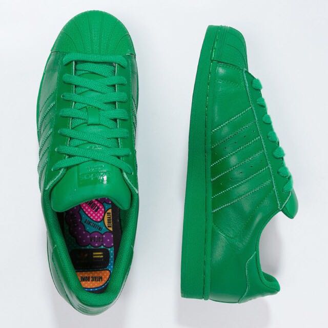 Pharrell Williams x adidas Originals Superstar 'Supercolor' Green