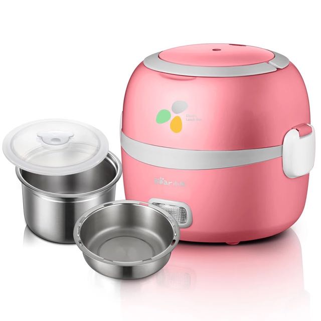 Bear Electric Lunch Box (Steamer, Rice Cooker, Egg, Mini, Brand New
