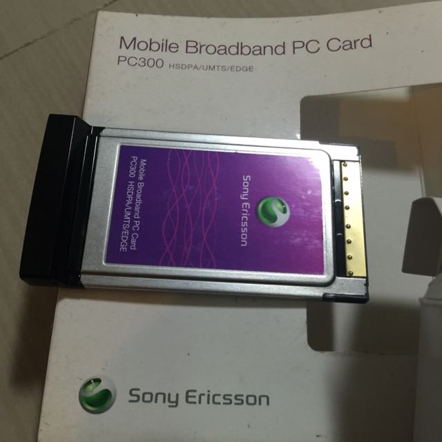 Used Mobile Broadband PC Card PC300 HSDA/UMTS/EDGE, Computers & Tech