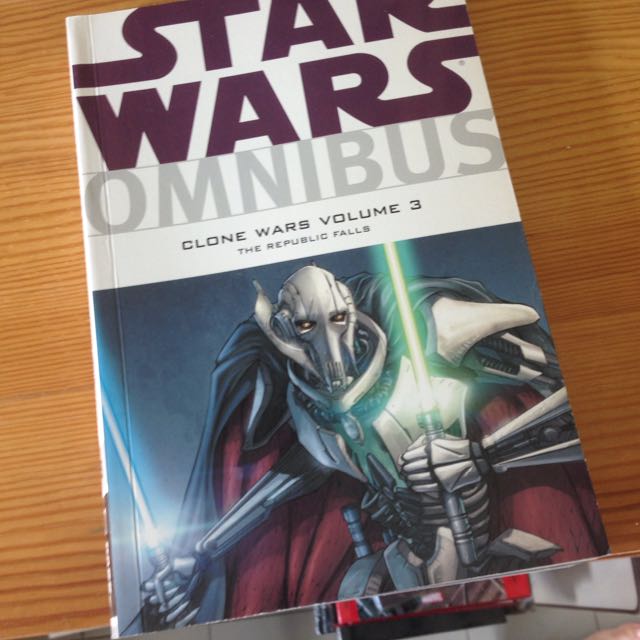 Star Wars Omnibus Clone Wars Vol 3 The Republic Falls Books Stationery On Carousell