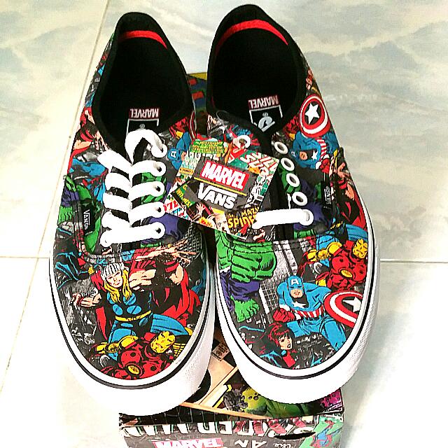 vans marvel authentic