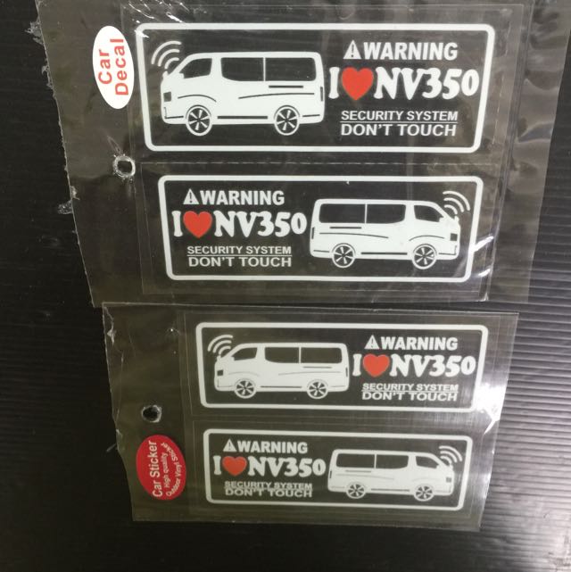 Car Decal & Car Stickers For Nissan NV350 Display On, Car ... Car Decal & Car Stickers For Nissan NV350 Display On, Car ...